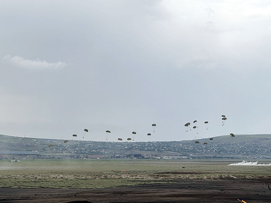 "Erciyes - 2025” təlimində "Yüksək Səviyyəli Müşahidəçi Günü" keçirilib (FOTO)