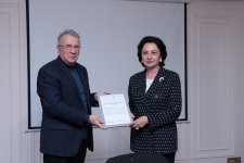 Dünya şöhrətli alim Məsud Əfəndiyev AzMİU rektorunun müşaviri təyin edildi (FOTO)