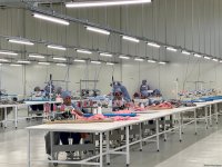 Laçınlıların çalışdığı “LATIFA” tikiş fabrikində gündə 2 min tekstil məhsulu istehsal olunacaq (FOTO)