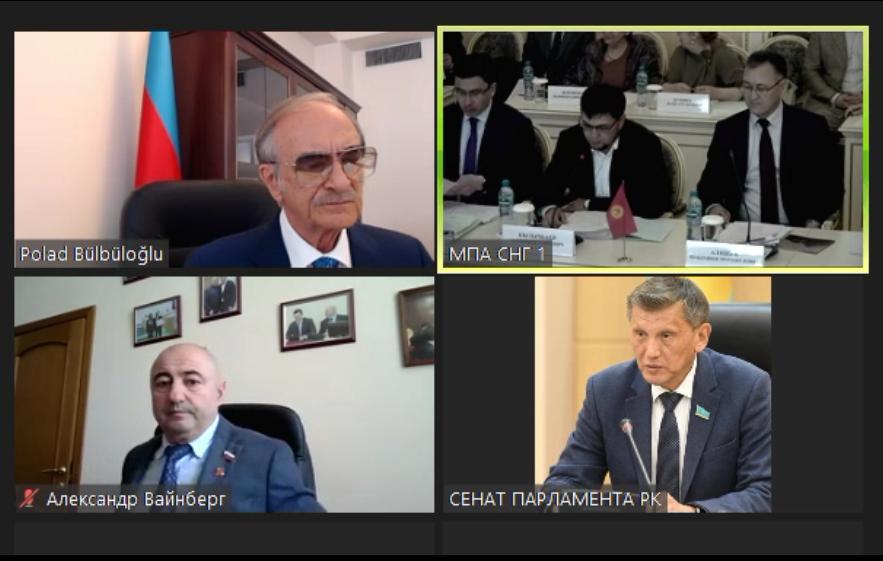 Milli Məclisin deputatları MDB PA-nın müxtəlif iclaslarında iştirak ediblər (FOTO)
