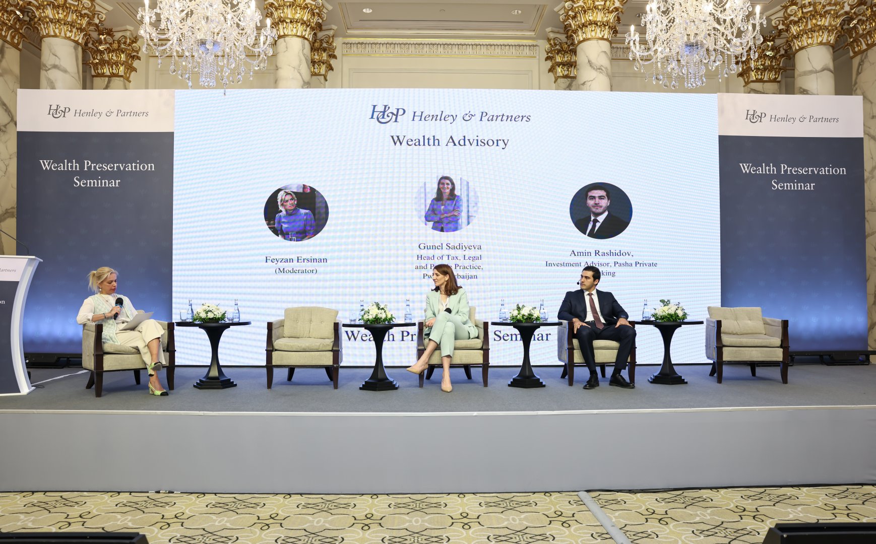 PwC Azərbaycan şirkəti Henley & Partners və Pasha Private Banking tərəfindən birgə təşkil edilmiş eksklüziv tədbirdə vergi strategiyası və kapitalın idarə edilməsi sahəsindəki təcrübəsini bölüşüb (FOTO)