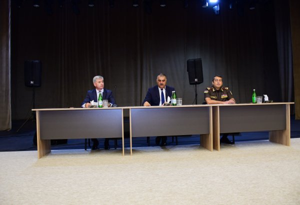 FHN Ağdam şəhərində regional müşavirə keçirib