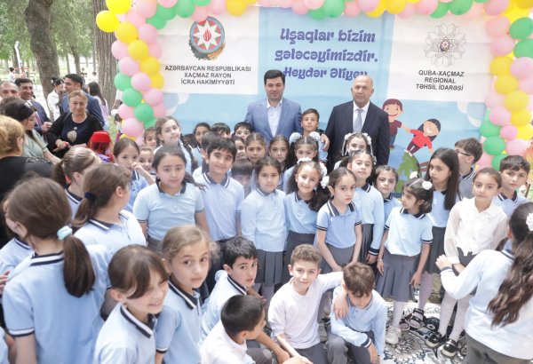 Xaçmazda 1 İyun - Uşaqların Beynəlxalq Müdafiəsi Günü  qeyd olunub (FOTO)