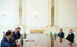 Prezident İlham Əliyev Alman İqtisadiyyatının Şərq Komitəsinin sədrini qəbul edib (FOTO/VİDEO) (YENİLƏNİB)