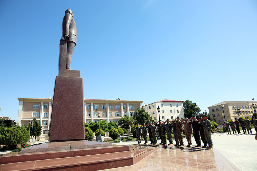 Hərbi attaşelər Naxçıvana səfər edib (FOTO)