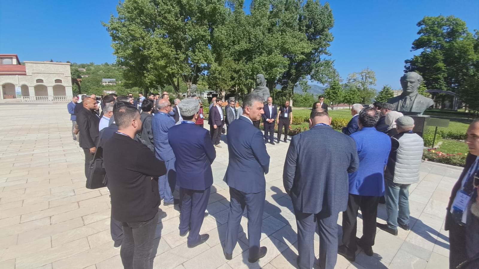 Türkiyə və Gürcüstandan olan din xadimləri Şuşa şəhəri ilə tanış olublar (FOTO) (YENİLƏNİB)