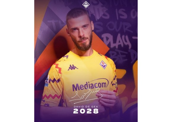 "Fiorentina" De Xea ilə yeni müqavilə imzaladı