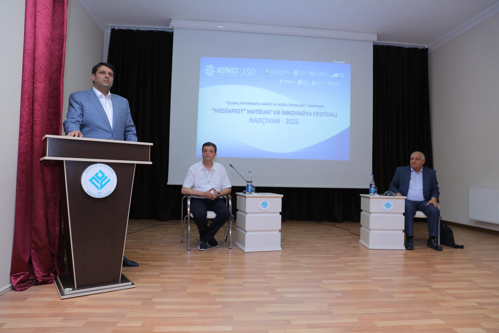 Naxçıvanda “MEDİAFEST-2025” çərçivəsində media tədqiqatçıları tələbələrlə görüşüb (FOTO)