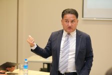 Mirşahin Ağayev və Murad Dadaşov Naxçıvanda gənc jurnalistlərlə görüşüblər (FOTO)