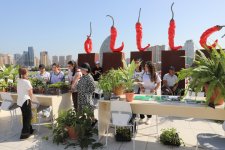 Heydər Əliyev Mərkəzinin parkında Uşaq festivalı keçirilib (FOTO)