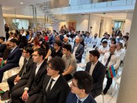 Belçika azərbaycanlıları ilə görüş keçirilib (FOTO)