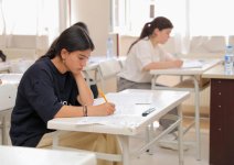 I və IV ixtisas qrupları üzrə qəbul imtahanı keçirilib (FOTO)