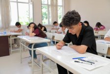 I və IV ixtisas qrupları üzrə qəbul imtahanı keçirilib (FOTO)