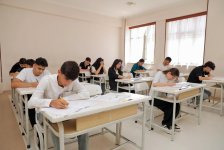 I və IV ixtisas qrupları üzrə qəbul imtahanı keçirilib (FOTO)