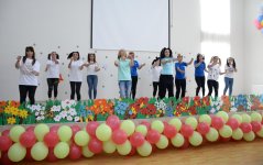 Bakıda məhkum analar övladları ilə birlikdə maraqlı vaxt keçiriblər (FOTO)