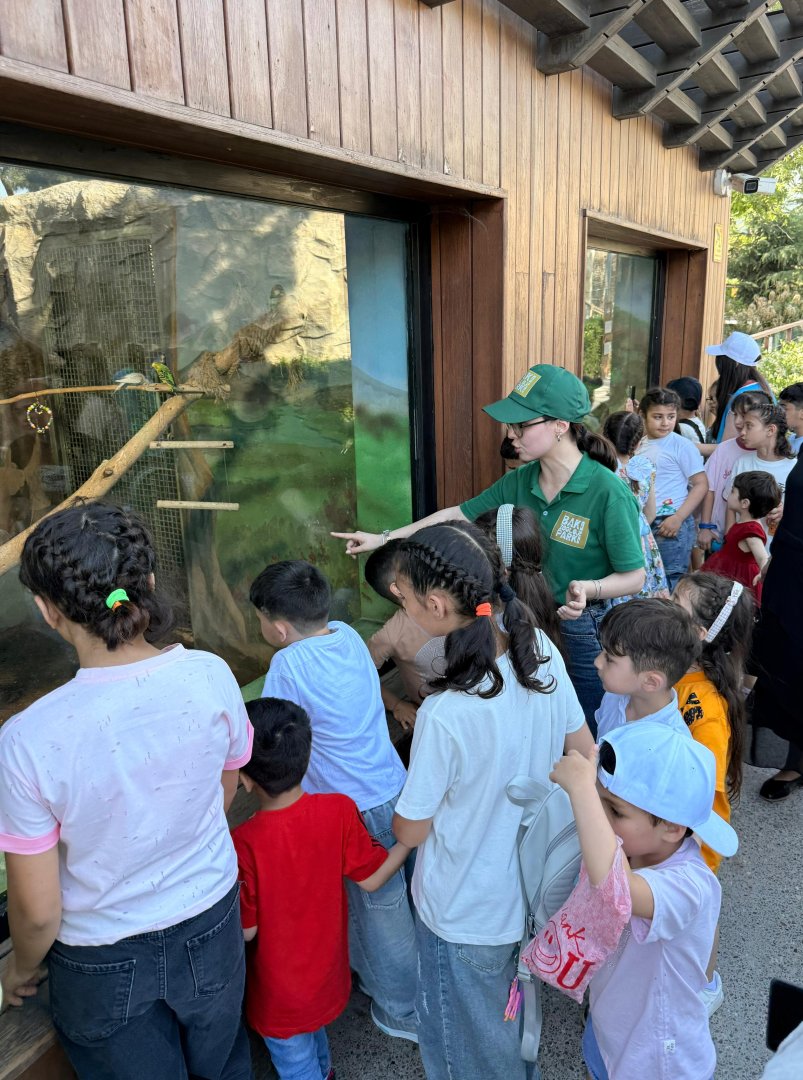 Bakı Zooloji Parkında “Gələcək uşaqlara məxsusdur” adlı şənlik keçirilib (FOTO)