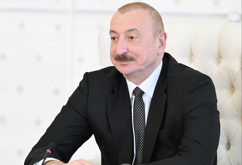 Prezident İlham Əliyev: Bu gün minifutbol milli komandasının sırf Azərbaycanda doğulub boya-başa çatmış gənclərdən ibarət olması xüsusi qürur hissi oyadır