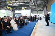 Prezident İlham Əliyev 30-cu “Caspian Oil and Gas”, 13-cü “Caspian Power” və 30-cu “Baku Energy Forum”un rəsmi açılış mərasimində çıxış edib (YENİLƏNİB-4) (FOTO/VİDEO)