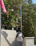 Bayrağımız Kanadanın Saskatun şəhərində ucaldılıb (FOTO)