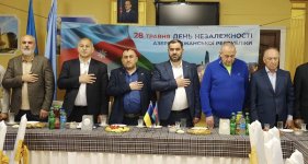 Odessada Müstəqillik Günü münasibətilə tədbir keçirilib (FOTO)