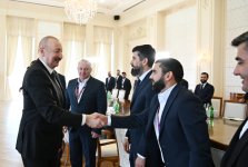 Prezident İlham Əliyev minifutbol üzrə dünya çempionatının qalibi olan Azərbaycan milli komandasının üzvlərini qəbul edib (FOTO/VİDEO) (YENİLƏNİB)