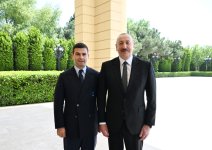 Prezident İlham Əliyev minifutbol üzrə dünya çempionatının qalibi olan Azərbaycan milli komandasının üzvlərini qəbul edib (FOTO/VİDEO) (YENİLƏNİB)