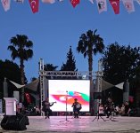 İzmir şəhərində 28 May – Müstəqillik Günü münasibətilə konsert təşkil olunub (FOTO)