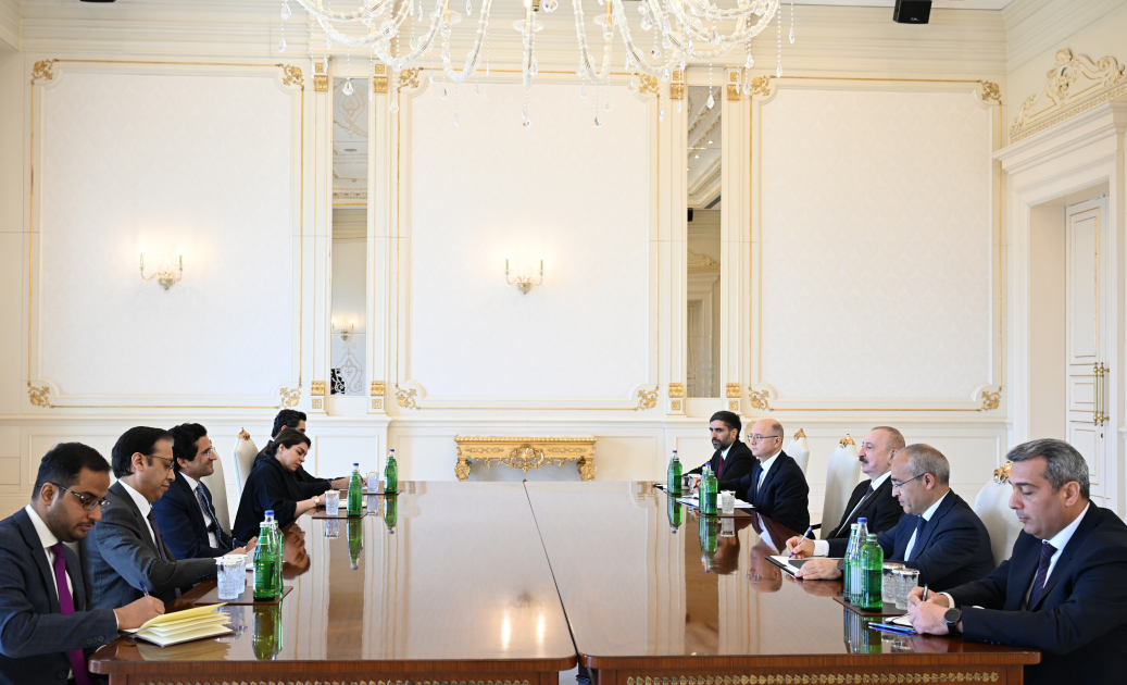 Prezident İlham Əliyev Pakistanın neft nazirini qəbul edib (YENİLƏNİB) (FOTO)