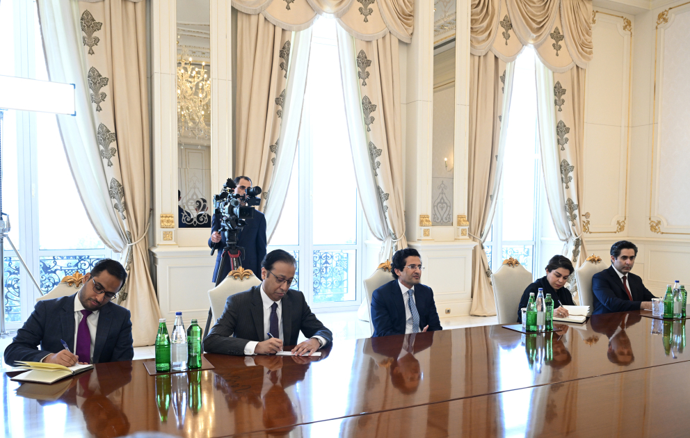 Prezident İlham Əliyev Pakistanın neft nazirini qəbul edib (YENİLƏNİB) (FOTO)