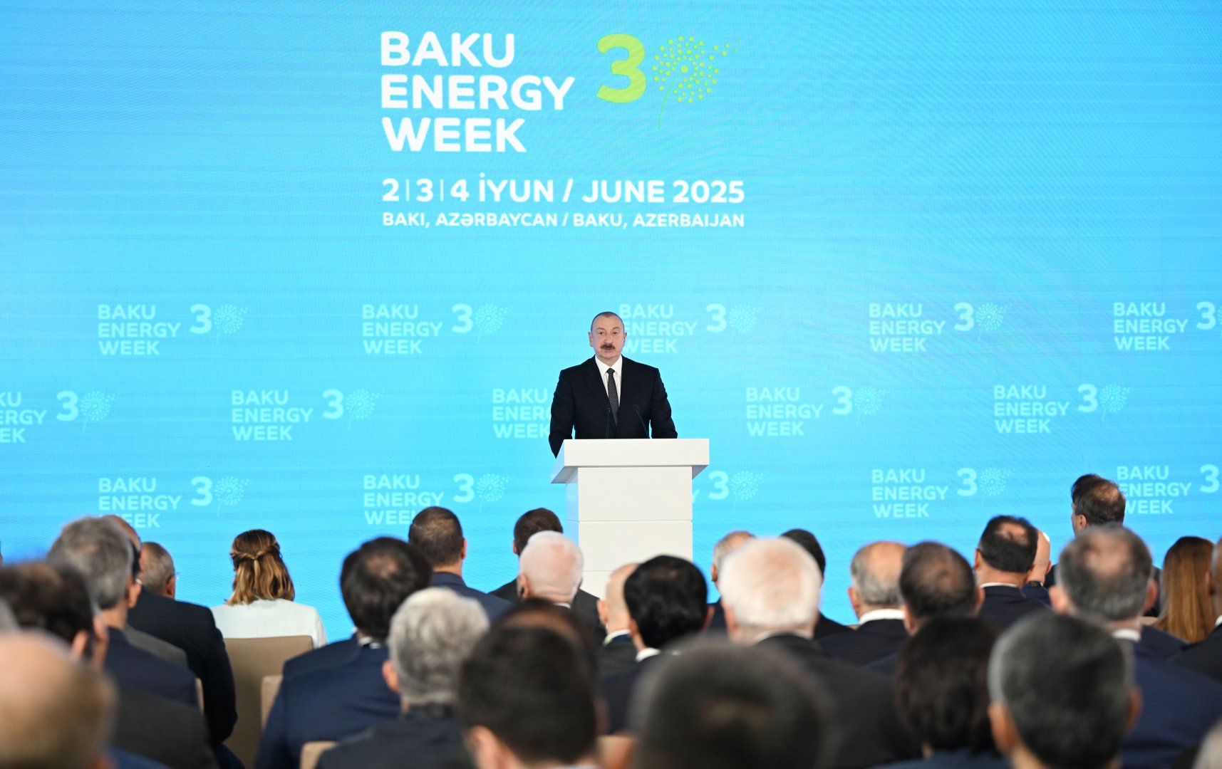 Prezident İlham Əliyev 30-cu “Caspian Oil and Gas”, 13-cü “Caspian Power” və 30-cu “Baku Energy Forum”un rəsmi açılış mərasimində çıxış edib (YENİLƏNİB-4) (FOTO/VİDEO)