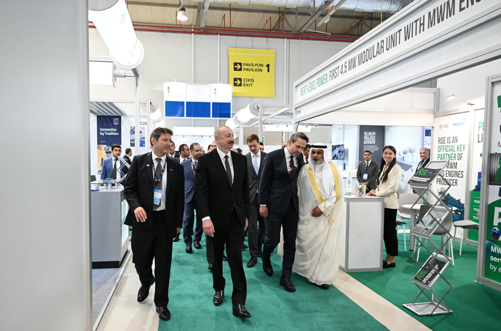 Prezident İlham Əliyev 30-cu “Caspian Oil and Gas”, 13-cü “Caspian Power” və 30-cu “Baku Energy Forum”un rəsmi açılış mərasimində çıxış edib (YENİLƏNİB-4) (FOTO/VİDEO)