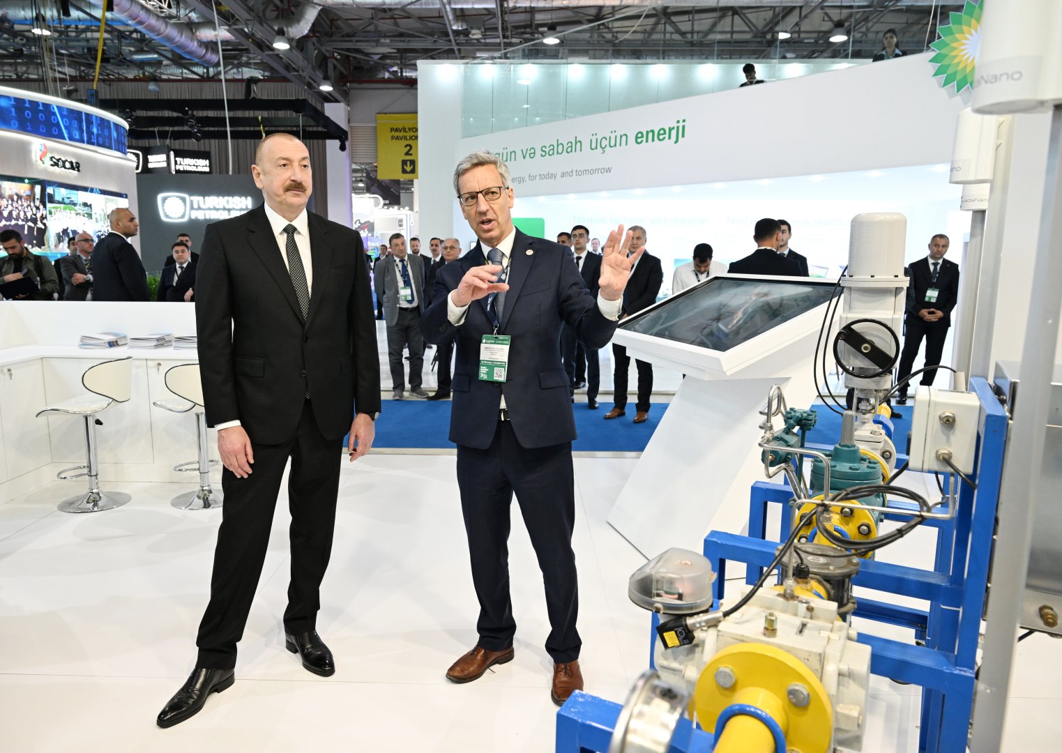 Prezident İlham Əliyev 30-cu “Caspian Oil and Gas”, 13-cü “Caspian Power” və 30-cu “Baku Energy Forum”un rəsmi açılış mərasimində çıxış edib (YENİLƏNİB-4) (FOTO/VİDEO)