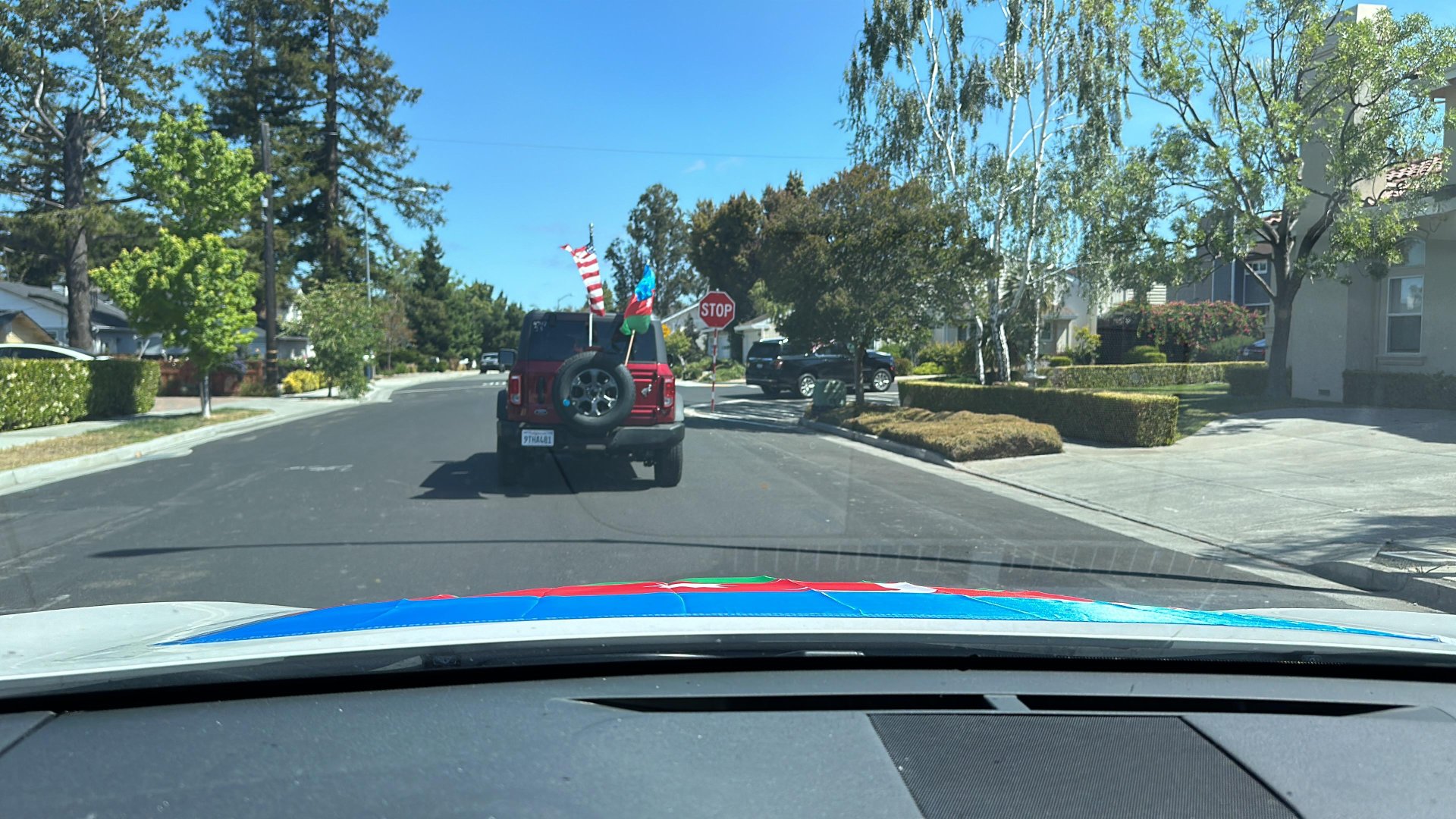 Kaliforniyada soydaşlarımız avtoyürüş keçirib (FOTO)