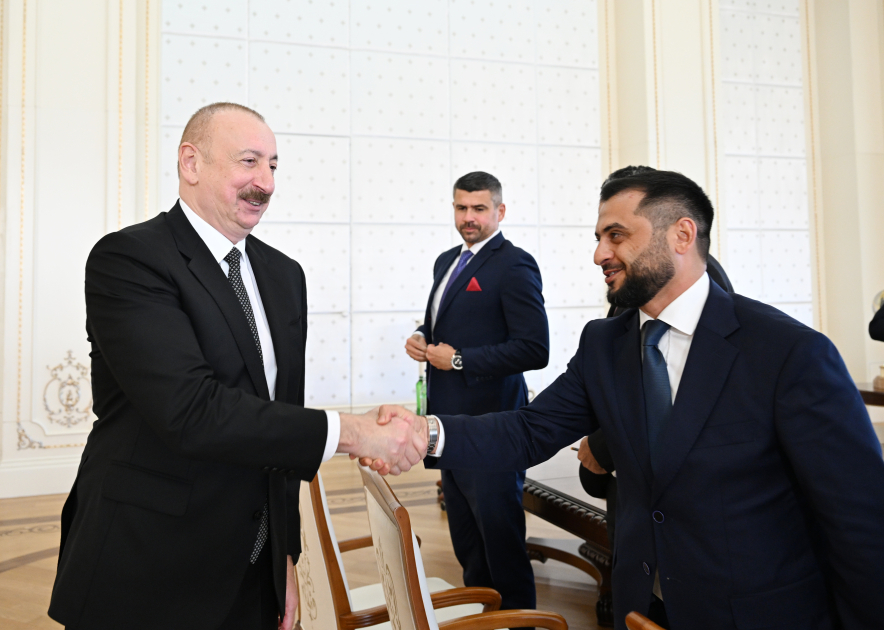Prezident İlham Əliyev minifutbol üzrə dünya çempionatının qalibi olan Azərbaycan milli komandasının üzvlərini qəbul edib (FOTO) (YENİLƏNİB)