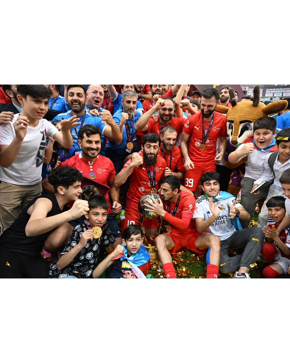 Birinci vitse-prezident Mehriban Əliyeva Azərbaycan minifutbol millisinin dünya çempionu olması münasibətilə paylaşım edib (FOTO)