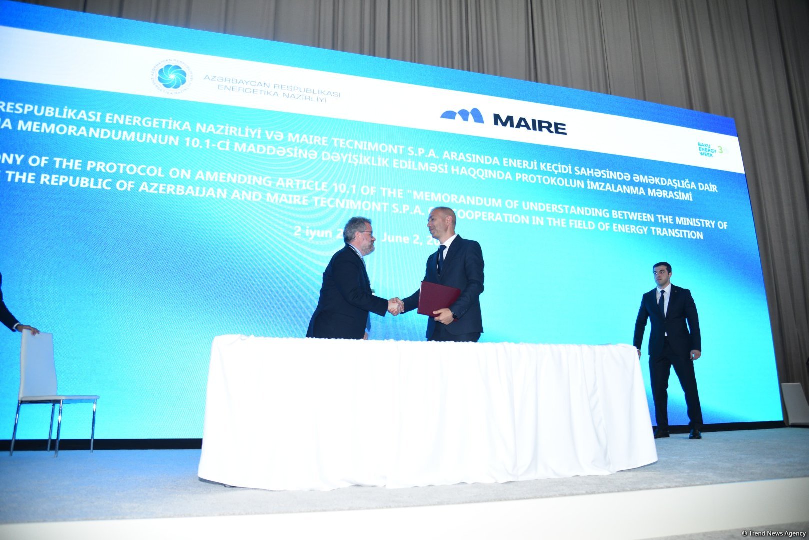 Azərbaycan bərpaolunan enerji sahəsində xarici şirkətlərlə yeni müqavilələr imzalayıb