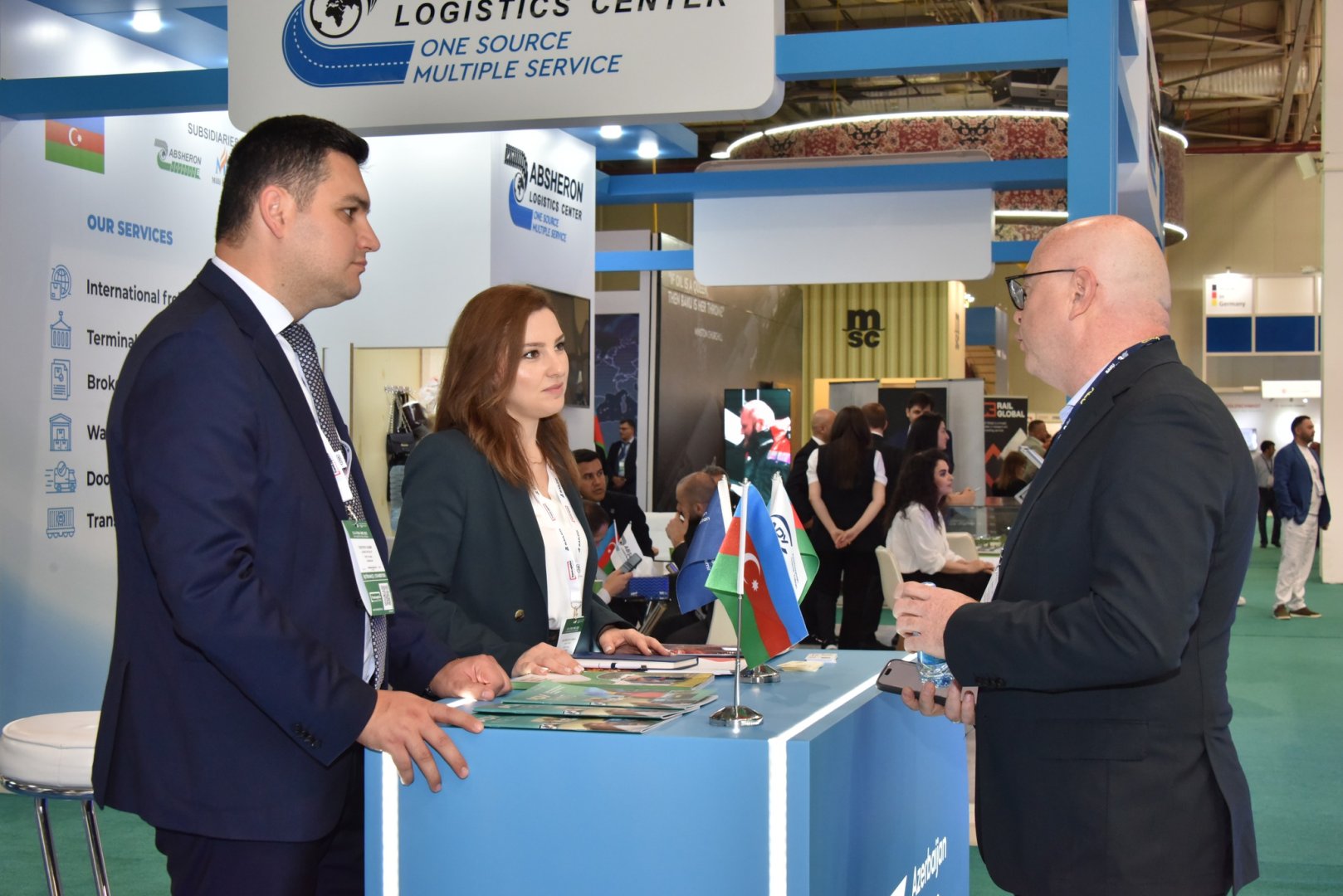ADY Xəzər Beynəlxalq Nəqliyyat, Tranzit və Logistika Sərgisində stendlə təmsil olunur (FOTO)