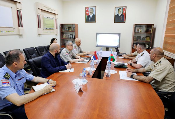 Azərbaycan və Serbiya arasında müdafiə sahəsində perspektiv planlara dair müzakirələr aparılıb