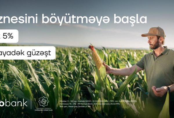 Yelo Bank güzəştli biznes krediti ilə sahibkarlığa dəstək olur