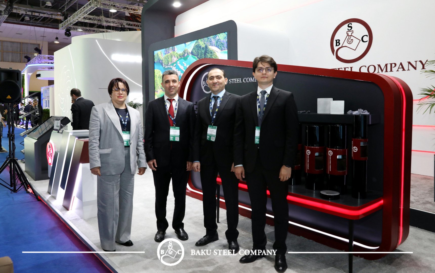 Baku Steel Company 30-cu Yubiley Beynəlxalq Xəzər Neft və Qaz Sərgisində (FOTO)