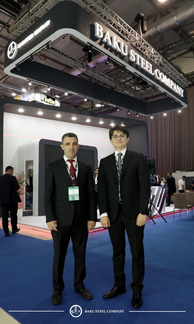 Baku Steel Company 30-cu Yubiley Beynəlxalq Xəzər Neft və Qaz Sərgisində (FOTO)