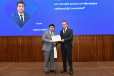 İKTA Agentliyi yazı müsabiqəsinin qaliblərini mükafatlandırdı (FOTO)
