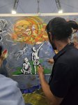 Laçında “Birlik rəngləri” adlı beynəlxalq incəsənət sərgisi açılıb (FOTO)