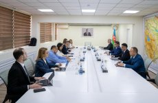 Asiya İnkişaf Bankı ilə ətraf mühitin mühafizəsi sahəsində gələcək əməkdaşlıq imkanları müzakirə olunub (FOTO)