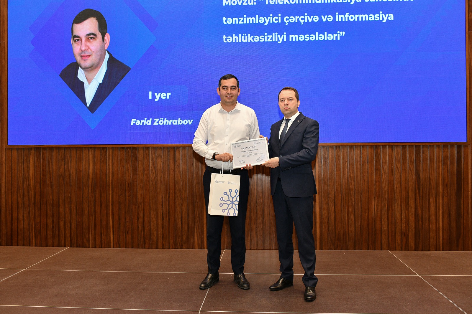 İKTA Agentliyi yazı müsabiqəsinin qaliblərini mükafatlandırdı (FOTO)