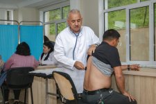 Səhiyyə Nazirliyi Xankəndidə ikigünlük müayinə aksiyası keçirib (FOTO)