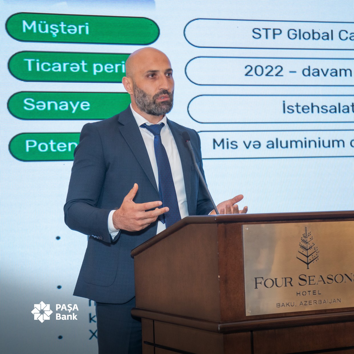 “PAŞA Bank” “Xəzinədarlıq törəmə maliyyə alətlərinin təqdimatı” adlı seminar keçirib (FOTO)