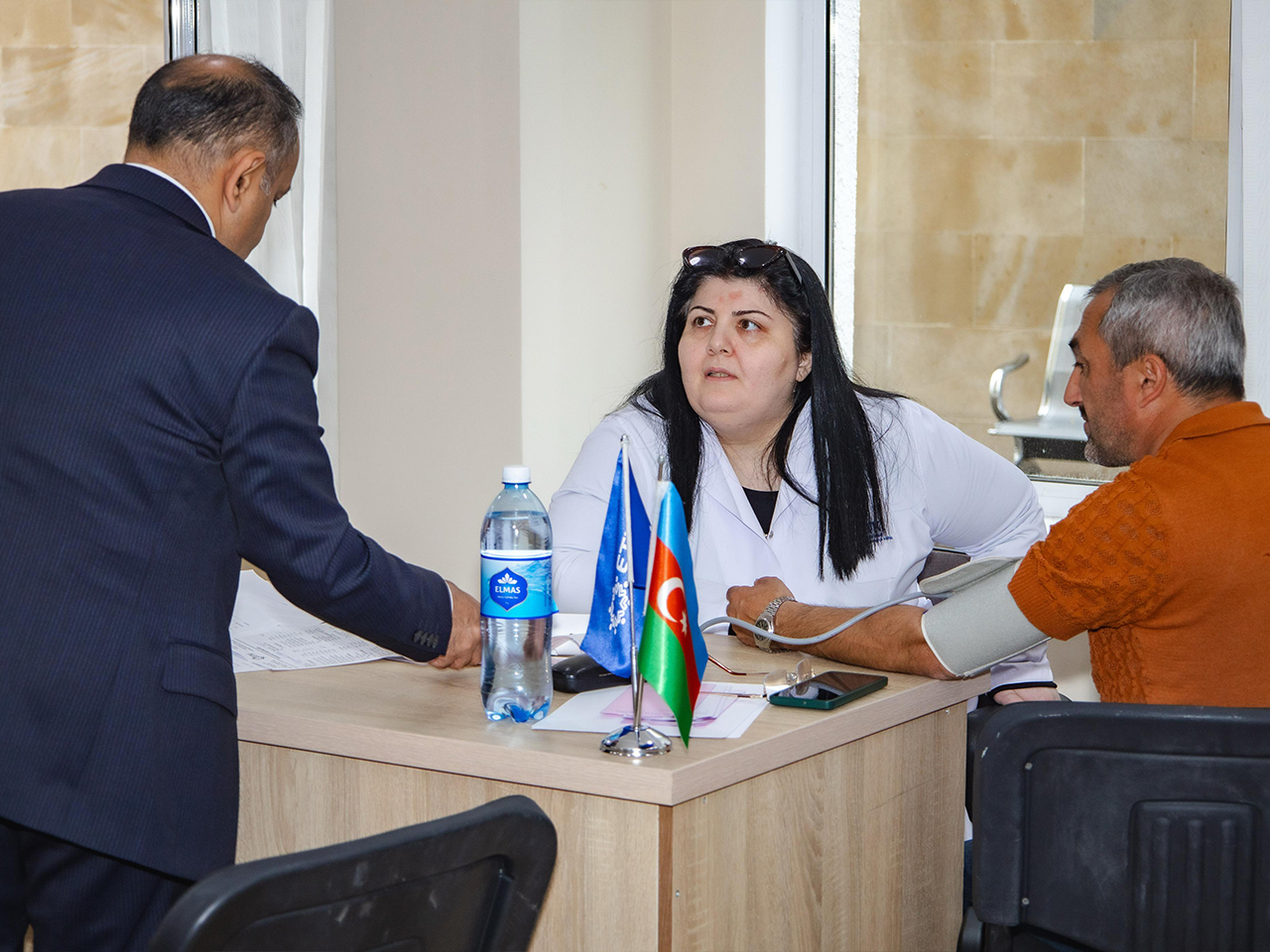 Səhiyyə Nazirliyi Xankəndidə ikigünlük müayinə aksiyası keçirib (FOTO)