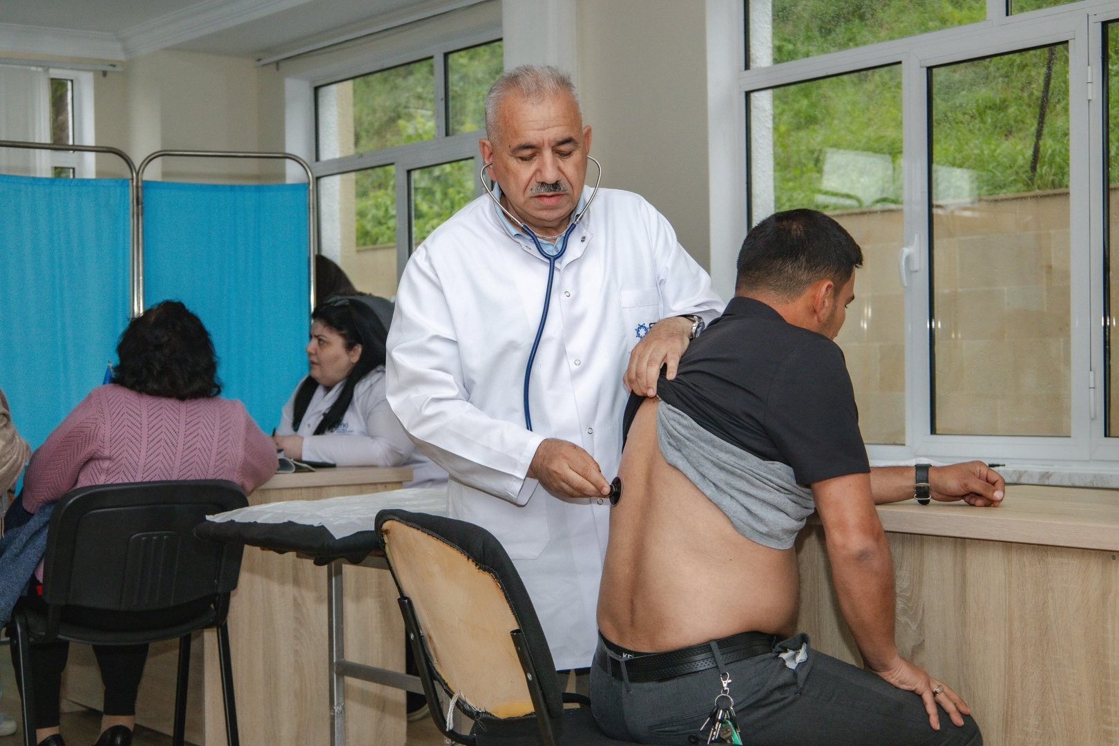 Səhiyyə Nazirliyi Xankəndidə ikigünlük müayinə aksiyası keçirib (FOTO)