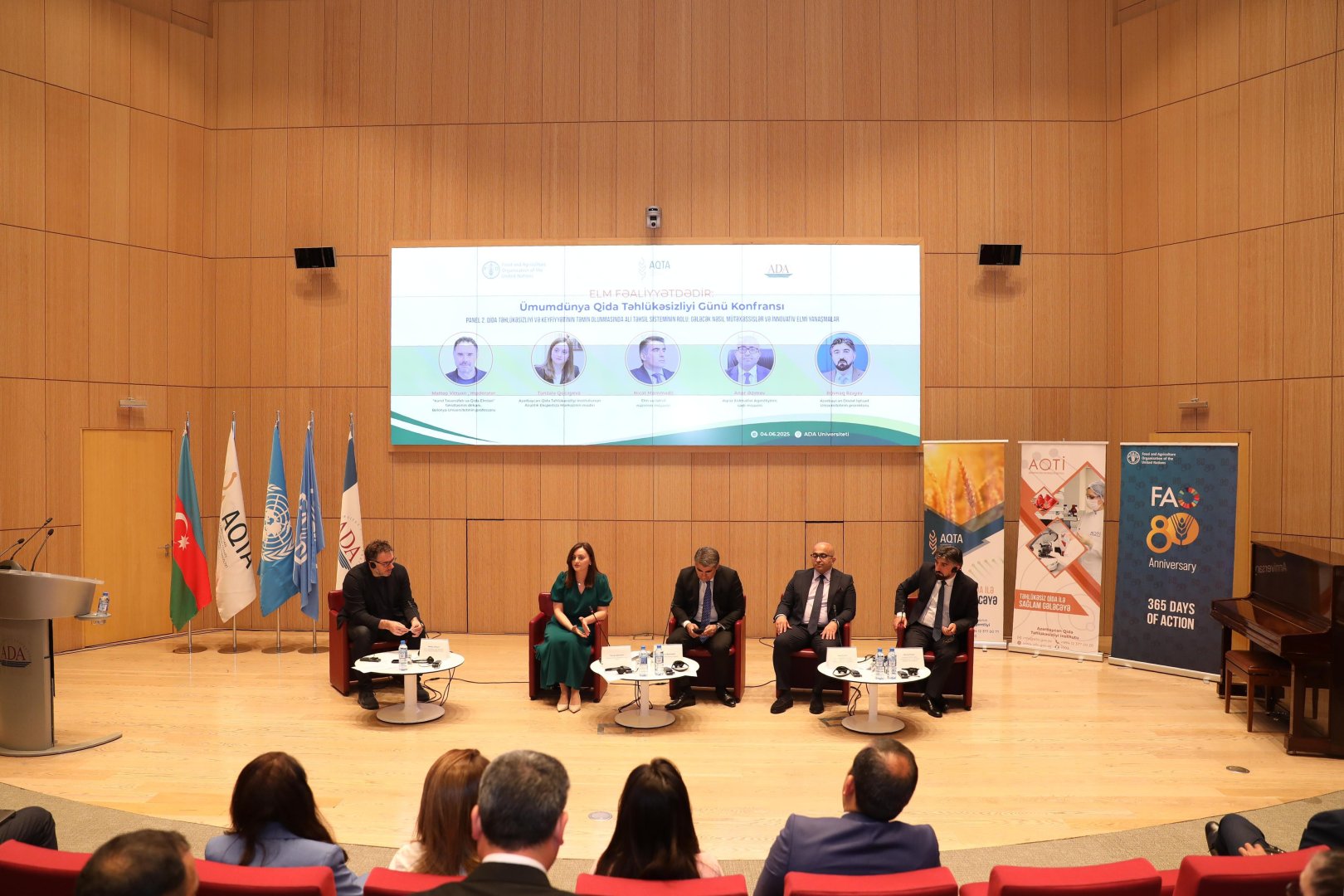 Ümumdünya Qida Təhlükəsizliyi Günü ilə bağlı beynəlxalq tədbir keçirilib (FOTO)